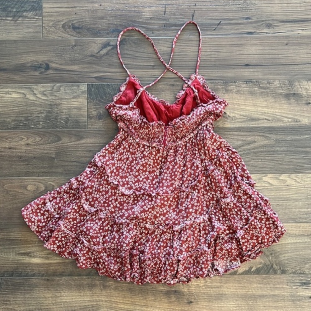 MORNING MIMOSAS DRESS RUST - Picture 8 of 8